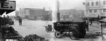 Paving a street with bricks, Breckenridge, Texas by Basil Clemons 1887-1964