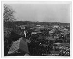 The Southwestern Exposition and Fat Stock Show's tents, crowds and cattle pens by Basil Clemons