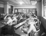 Mrs. Smith's business class, Breckenridge High School, 1937 by Basil Clemons 1887-1964