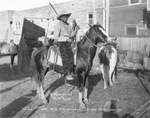 Wild West show, Breckenridge, Texas, 1921 by Basil Clemons 1887-1964