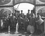 Natiello African American band, Breckenridge, Texas, 1921 by Basil Clemons 1887-1964