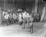 Labor day boxing bout, Breckenridge, Texas, 1922 by Basil Clemons 1887-1964