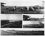 Auto race at Oil Belt Fair, Breckenridge, Texas, 1927 by Basil Clemons 1887-1964