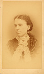 Carte de visite of Emmie Harper Paddock, wife of B. B. Paddock