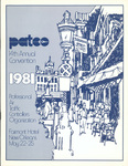 Cover of PATCO's convention program in New Orleans, 1981