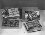 Two Christmas-themed boxes of King's Chocolates by Bill Wood Photo Company