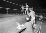 Wrestling at Will Rogers Coliseum; David and Kevin Von Erich by Cirrus Bonneau