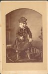 Cabinet card of Jesse Morland Bowie, son of Colonel And Mrs. George Morland Bowie