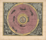 Planisphaerium Ptolemaicum by Andreas Cellarius