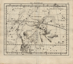 Atlas Celeste - Le Taureau by John Flamsteed and Jean Nicolas Fortin