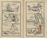 Atlas Portalis Coelestis - table 34 and 35 by Johann Christoph Weigel and Johann Rost