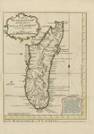 Isle de Madagascar Autrement Isle de St. Laurent by Jacques Nicolas Bellin and Van Schley