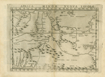 Africa Minor Nuova Tabula by Girolamo Ruscelli and Claudius Ptolemy