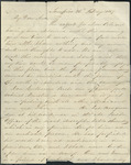 Letter from Franklin Chase to Ann McClaremonde Chase