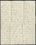 Letter from Franklin Chase to Ann McClaremonde Chase