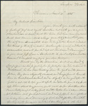 Letter from Ann McClaremonde Chase to Franklin Chase