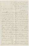 Letter from Ann McClaremonde Chase to Franklin Chase