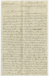 Letter from Ann McClaremonde Chase to Franklin Chase
