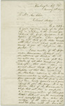 Letter from Sam Chase Barney to Ann McClaremonde Chase