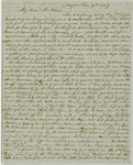 Letter from Amelia Bagnell to Ann McClaremonde Chase