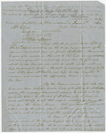 Letter from Henry Knolleke to Ann McClaremonde Chase