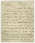 A letter from John Crosby to Franklin Chase