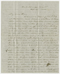Letter from William Gates to Franklin Chase