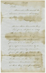 Letter to Frederich W. Seward from Franklin Chase