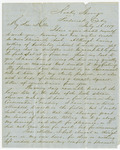Letter from George Rawson to [Mollie]