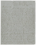 Letter from George Rawson to His Wife