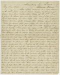 Letter from George Rawson to [Mollie]