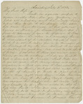 Letter from George Rawson to [Mollie]