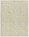 Letter from George Rawson to [Mollie]
