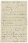 Letter from Laura Adele Renaud de St. Felix Chase to [Josie]