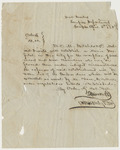Order Issued by Colonel William Gates for the Establishment of a Hospital in Tampico