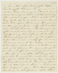 Letter from Franklin Chase to Ann Chase