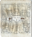 From Bulletin of Grubbs Vocational College interior spread showing map of campus "Campus Plans"