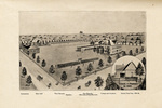 Carlisle Military Academy Tenth Annual Announcement drawing of campus in 1901