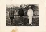 Carlisle Military Academy bulletin, photograph of three cadets