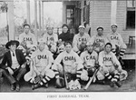 Carlisle Military Academy's first baseball team