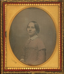 Daguerreotype of Louisa Van Zandt Clough, ca. 1850s