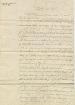 Letter to U.S. Army from Ignacio Esteves by Ignacio Esteves