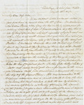 Letter from Francis S. Belton to his wife and son by Francis Smith Belton