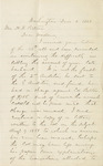 Letter to Harriet Kirby Belton