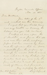 Letter to Harriet Kirby Belton by Harriet Kirby Belton