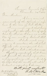 Letter to Harriet Kirby Belton from the Office of the U.S. Surgeon General