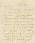 Letter to Winfield Belton from Francis S. Belton by Francis Smith Belton