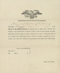 Military commission for Francis Smith Belton
