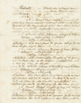 Military order from the Headquarters Army of Mexico by William Orlando Butler and Lorenzo Thomas