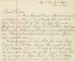 General order from Adjutant and Inspector General's Office by Chester Root